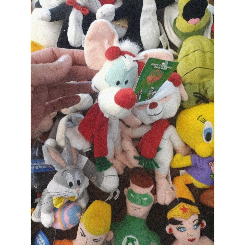 Vtg 1999 Warner Bros Studio Store Looney Tunes Mini Bean Bag Plush Lot (61)